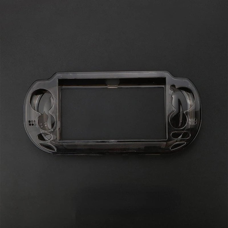 ucky Do Crystal Transparent Clear Hard Case Protective Cover Skin Shell for PS Vita PSV 1000 (Black) - Image 1